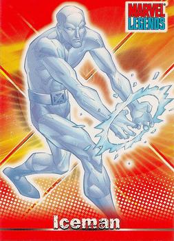 2001 Topps Marvel Legends #25 Iceman Front