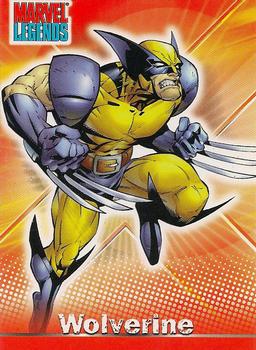 2001 Topps Marvel Legends #28 Wolverine Front