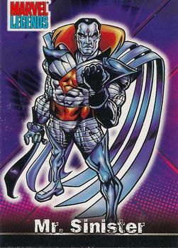 2001 Topps Marvel Legends #44 Mr. Sinister Front