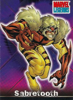 Topps 2001 CHECKLIST BASE Trading Card #72 Marvel Legends 