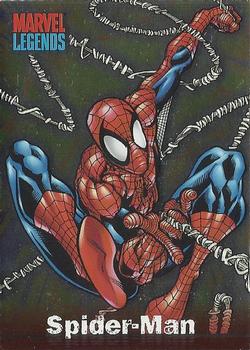 2001 Topps Marvel Legends - Foil #1 Spider-Man Front