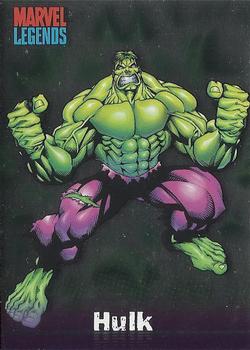 2001 Topps Marvel Legends - Foil #8 Hulk Front