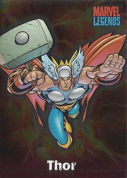 2001 Topps Marvel Legends - Foil #10 Thor Front