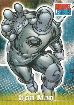 2001 Topps Marvel Legends - Costume Change #CC3 Iron Man Front