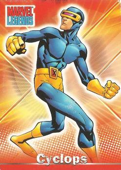 2001 Topps Marvel Legends - Costume Change #CC4 Cyclops Front