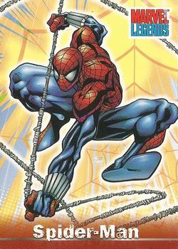 2001 Topps Marvel Legends - Costume Change #CC10 Spider-Man Front