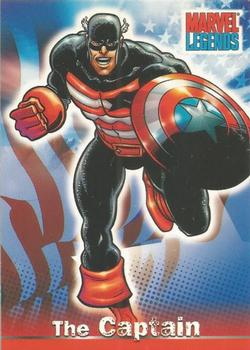 2001 Topps Marvel Legends - Costume Change #CC11 The Captain Front