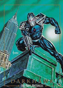 1992 SkyBox Marvel Masterpieces #11 Darkhawk Front