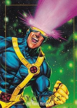 1992 SkyBox Marvel Masterpieces #13 Cyclops Front