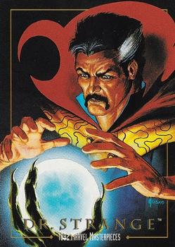 1992 SkyBox Marvel Masterpieces #24 Dr. Strange Front