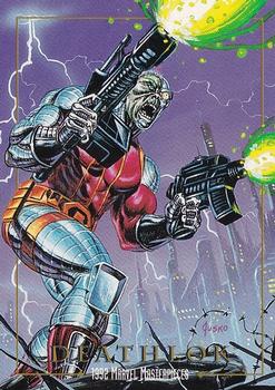 1992 SkyBox Marvel Masterpieces #28 Deathlok Front