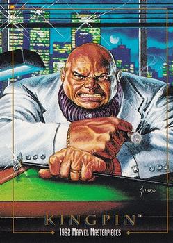 1992 SkyBox Marvel Masterpieces #43 Kingpin Front