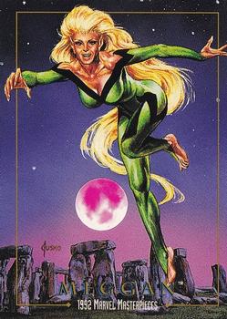 1992 SkyBox Marvel Masterpieces #55 Meggan Front