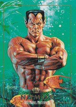 1992 SkyBox Marvel Masterpieces #57 Namor Front