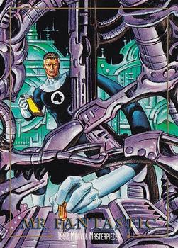 1992 SkyBox Marvel Masterpieces #59 Mr. Fantastic Front