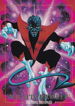 1992 SkyBox Marvel Masterpieces #62 Nightcrawler Front