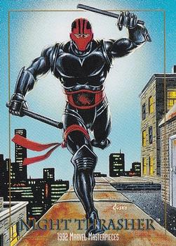 1992 SkyBox Marvel Masterpieces #63 Night Thrasher Front