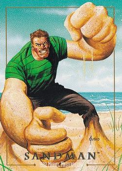 1992 SkyBox Marvel Masterpieces #77 Sandman Front