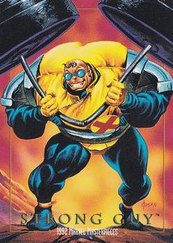 1992 SkyBox Marvel Masterpieces #85 Strong Guy Front