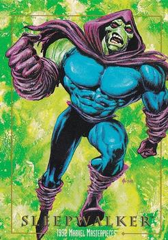 1992 SkyBox Marvel Masterpieces #89 Sleepwalker Front