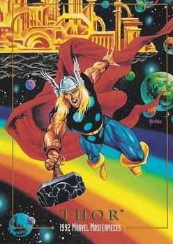 1992 SkyBox Marvel Masterpieces #92 Thor Front