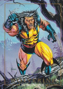 1992 SkyBox Marvel Masterpieces #94 Wolverine Front