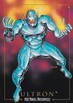 1992 SkyBox Marvel Masterpieces #98 Ultron Front