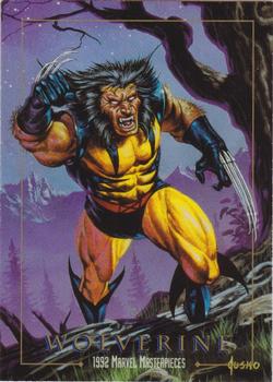 1992 SkyBox Marvel Masterpieces - Promos #NNO Wolverine Front