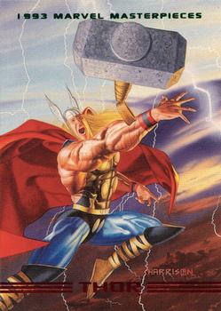 1993 SkyBox Marvel Masterpieces #3 Thor Front