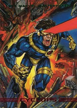 1993 SkyBox Marvel Masterpieces #7 Cyclops Front