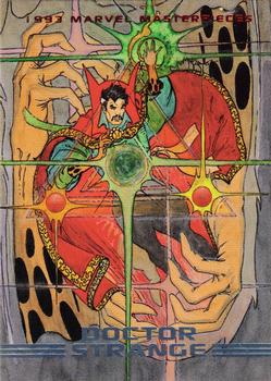 1993 SkyBox Marvel Masterpieces #8 Doctor Strange Front