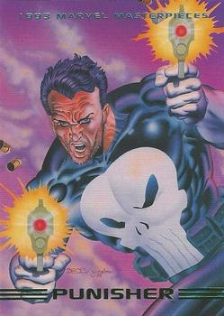 1993 SkyBox Marvel Masterpieces #26 Punisher Front