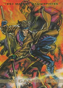1993 SkyBox Marvel Masterpieces #31 Gambit Front
