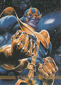 1993 SkyBox Marvel Masterpieces #35 Thanos Front