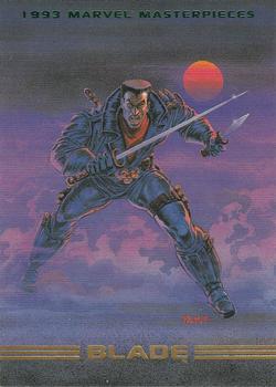 1993 SkyBox Marvel Masterpieces #36 Blade Front