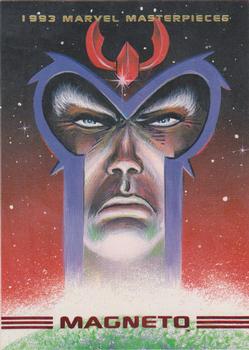 1993 SkyBox Marvel Masterpieces #39 Magneto Front
