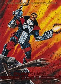 1993 SkyBox Marvel Masterpieces #42 Punisher 2099 Front