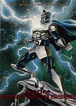 1993 SkyBox Marvel Masterpieces #43 Doom 2099 Front