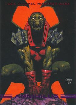 1993 SkyBox Marvel Masterpieces #47 Annihilus Front