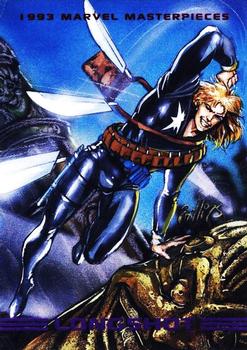 1993 SkyBox Marvel Masterpieces #52 Longshot Front
