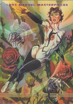 1993 SkyBox Marvel Masterpieces #62 Wasp Front