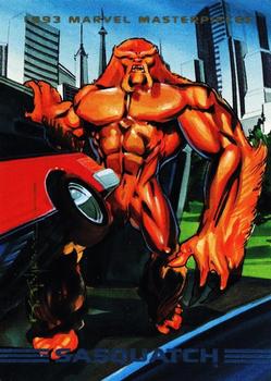 1993 SkyBox Marvel Masterpieces #66 Sasquatch Front