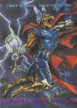 1993 SkyBox Marvel Masterpieces #77 Beta Ray Bill Front