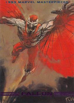 1993 SkyBox Marvel Masterpieces #81 Falcon Front