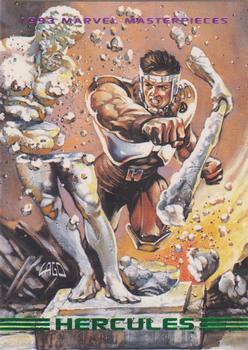 1993 SkyBox Marvel Masterpieces #82 Hercules Front
