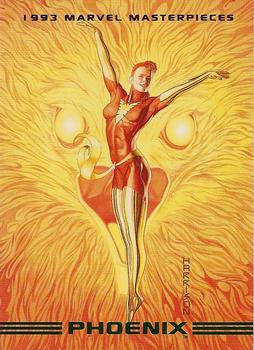 1993 SkyBox Marvel Masterpieces #85 Phoenix Front