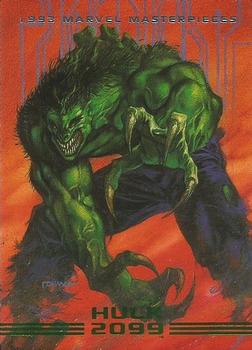 1993 SkyBox Marvel Masterpieces - Promos #NNO3 Hulk 2099 Front