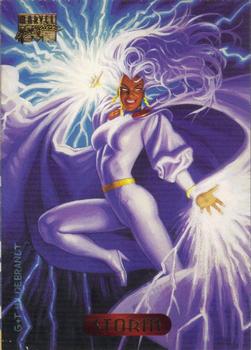 1994 Fleer Marvel Masterpieces Hildebrandt Brothers #118 Storm Front