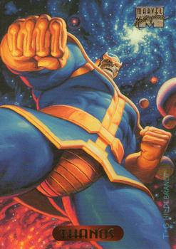 1994 Fleer Marvel Masterpieces Hildebrandt Brothers #122 Thanos Front