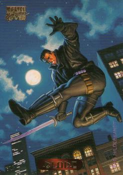 1994 Fleer Marvel Masterpieces Hildebrandt Brothers #12 Blade Front